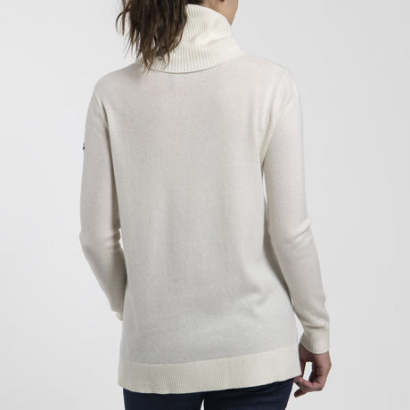 Kjus Women's Snow Sweater Dame - White/Tranquil Blue -