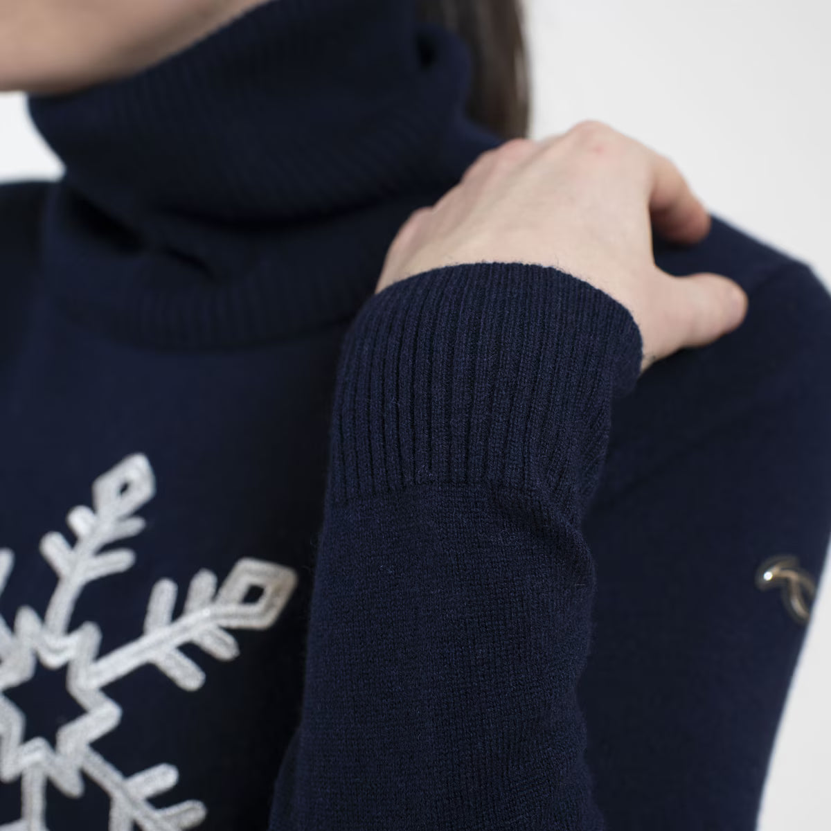 Kjus Women's Snow Sweater Dame - KJUS Navy/Alloy Silver -