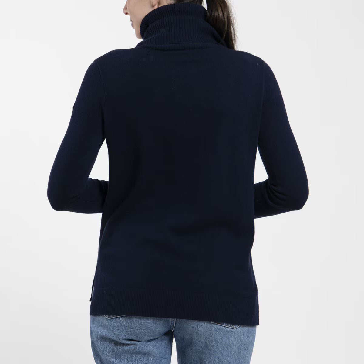 Kjus Women's Snow Sweater Dame - KJUS Navy/Alloy Silver -