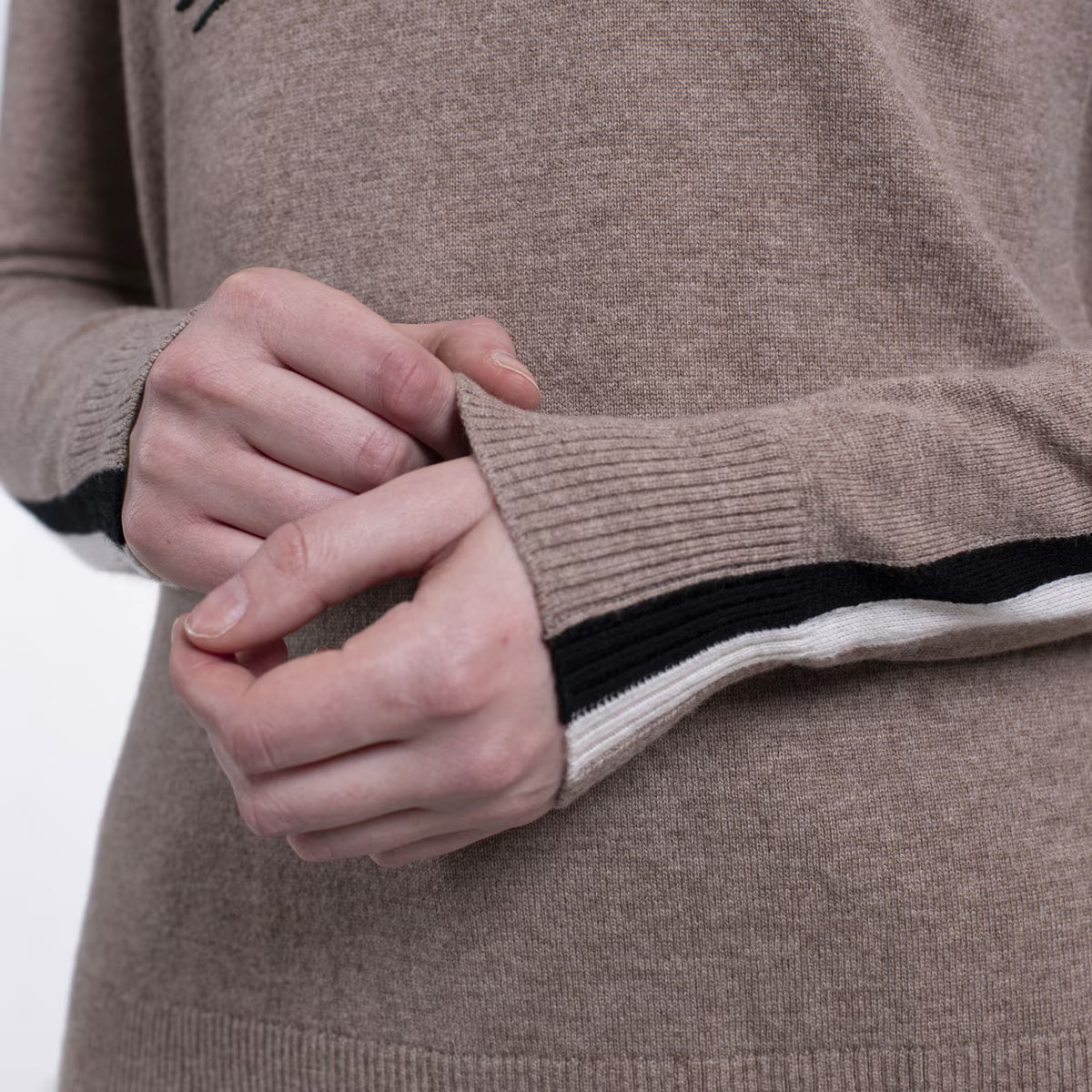 Kjus Women's Snow Sweater Dame - Willow/Black -