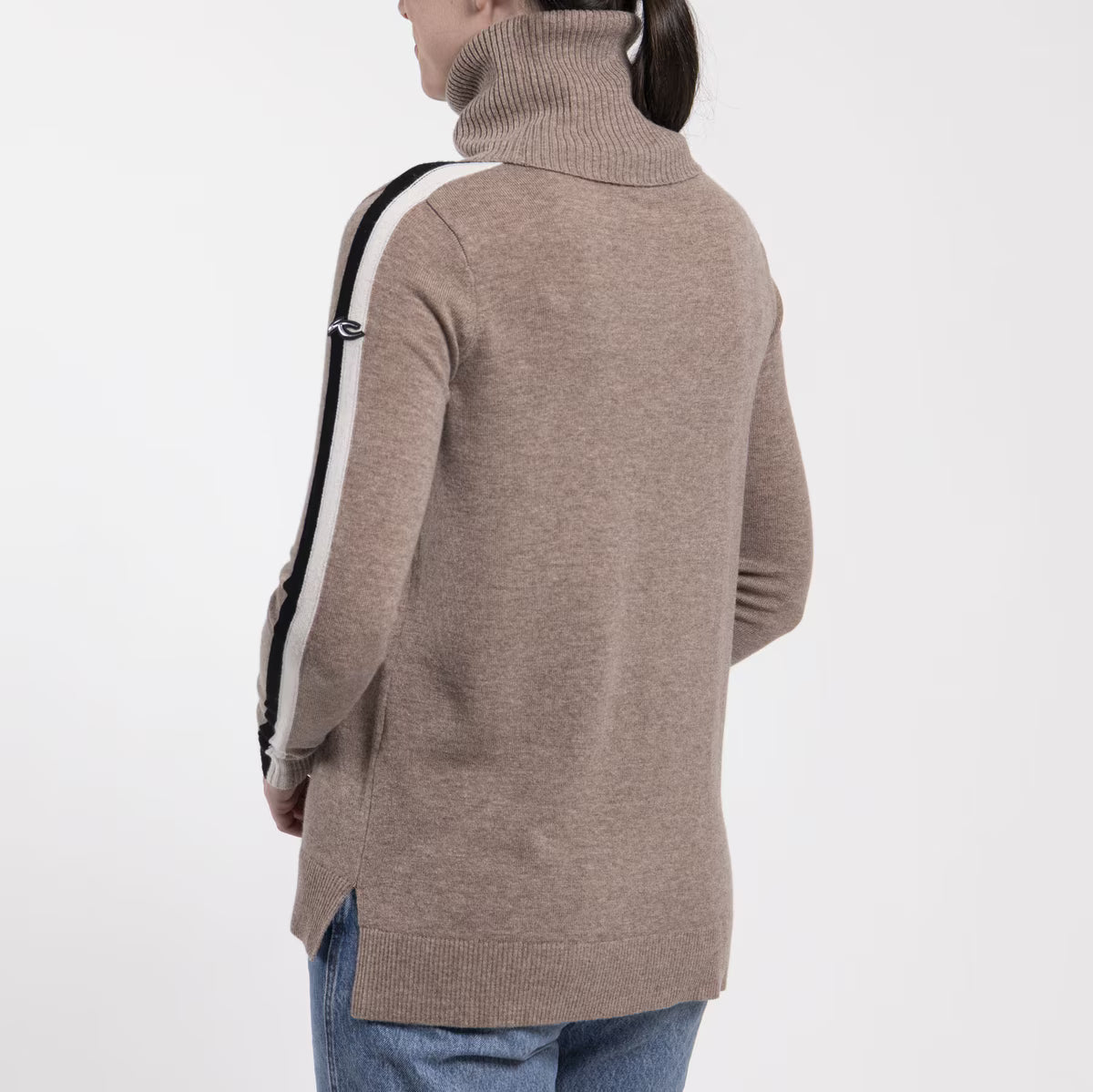 Kjus Women's Snow Sweater Dame - Willow/Black -