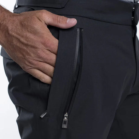 Kjus Men's Pro 3L 3.0 Trousers Golfregnbukser Herre - Black -