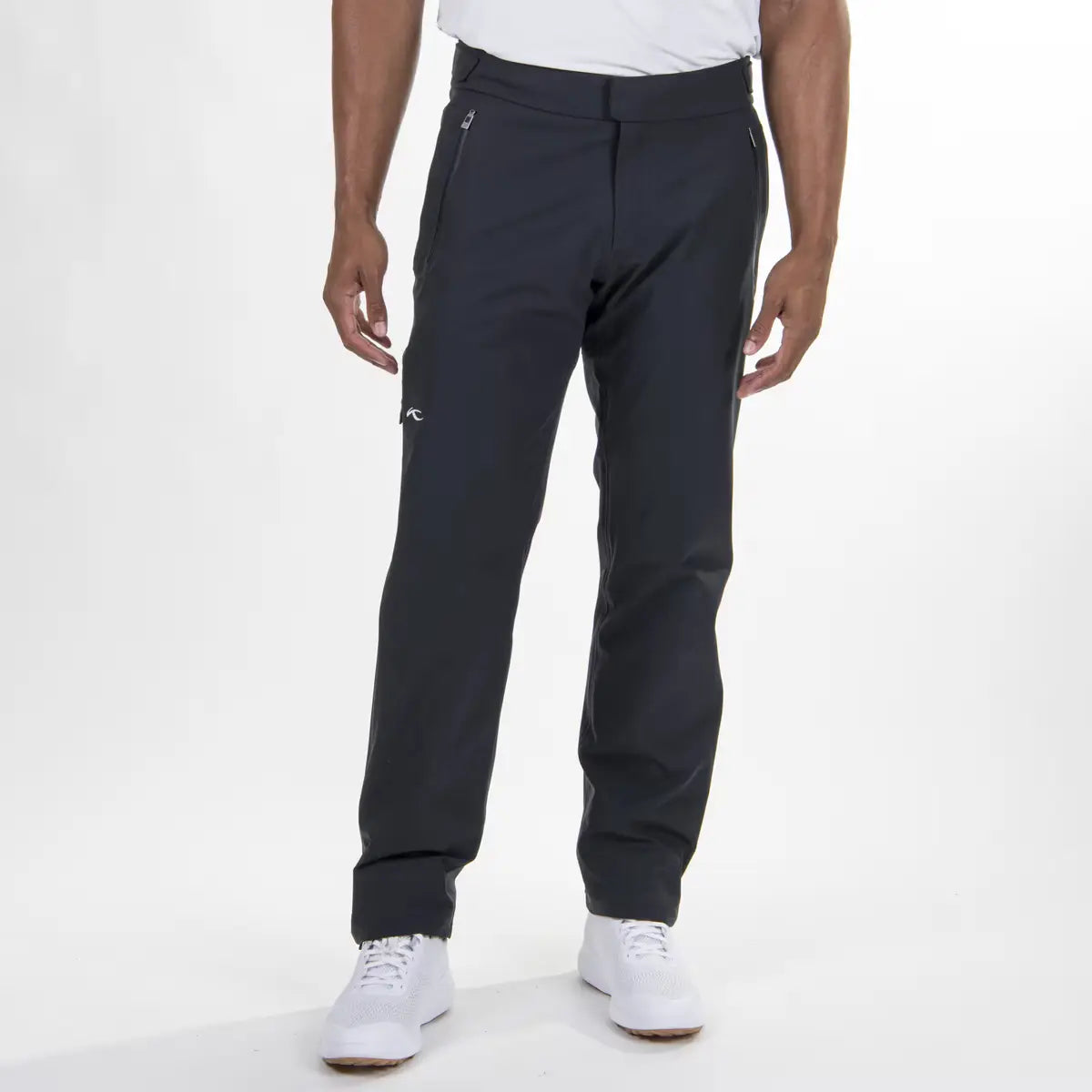 Kjus Men's Pro 3L 3.0 Trousers Golfregnbukser Herre - Black - Black