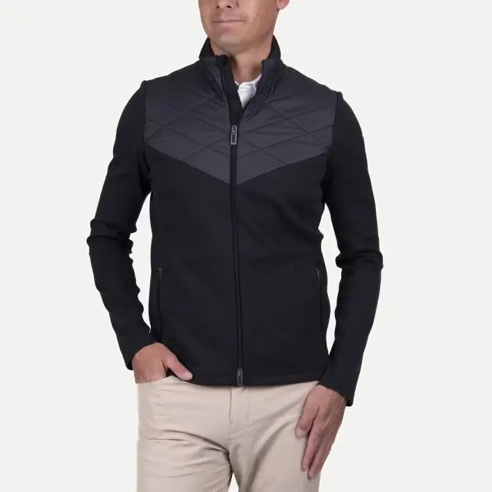 Kjus Men's Formula Midlayer Jacket - Black - Black