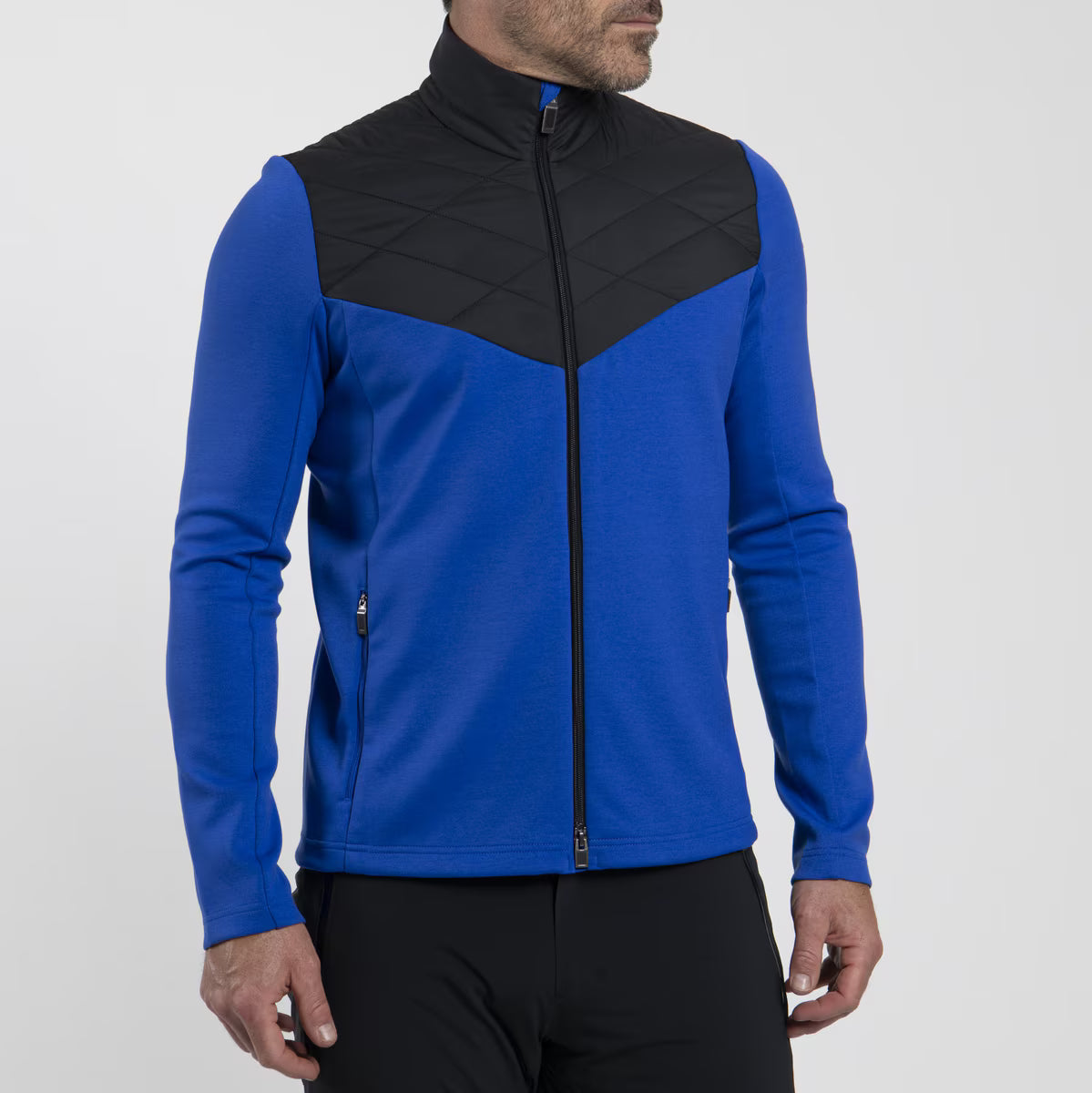 Kjus Men's Formula Midlayer Jacket - Trailblazer/Black - Trailblazer Black