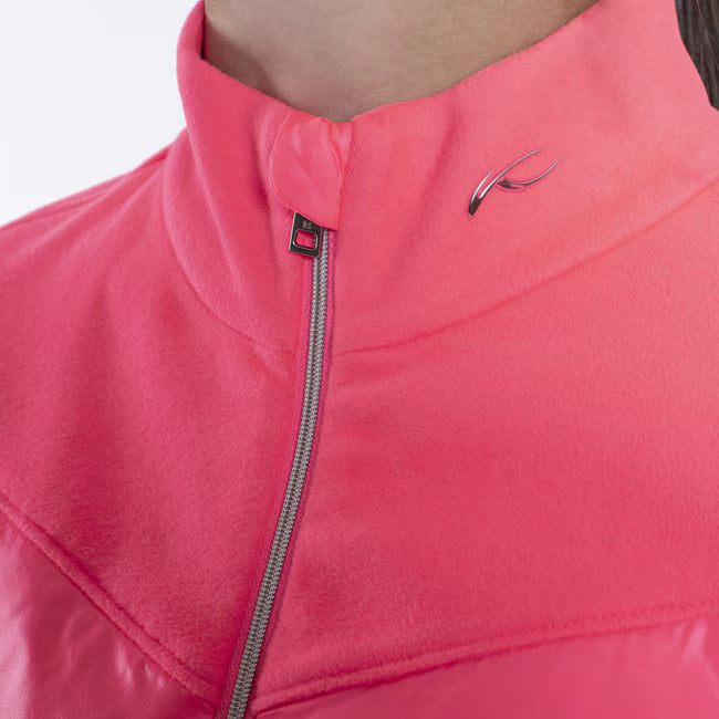 Kjus Girls Icicles Midlayer Jacket Sample - Cyber Pink -
