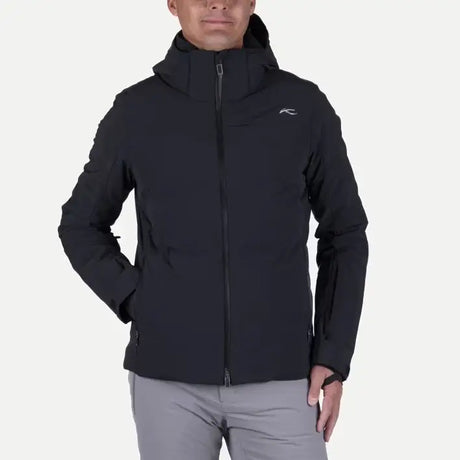 Kjus Men's Green Line 2.0 Jacket Skijakke Herre - Black - Black