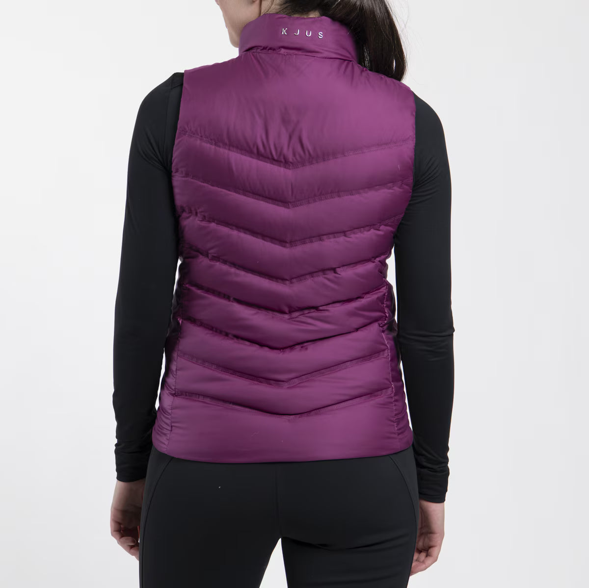Kjus Women's Solstice Jacket Skijakke Dame - Black/Deep Ruby