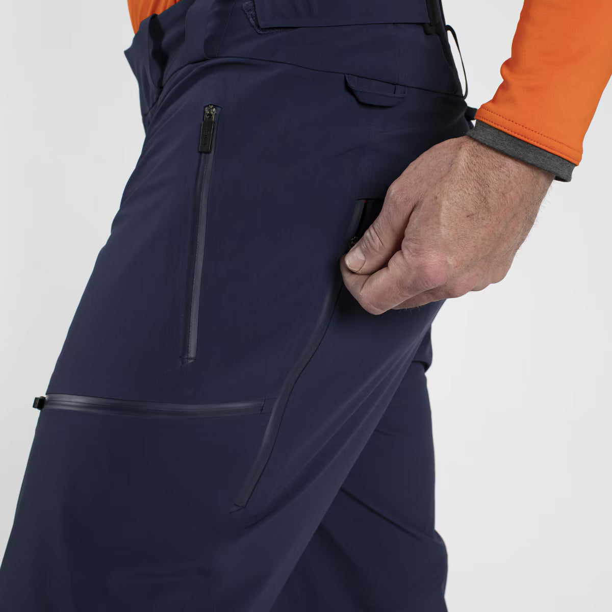 Kjus Men's Lucas FRX Shell Trousers Skibukser Herre - KJUS Navy