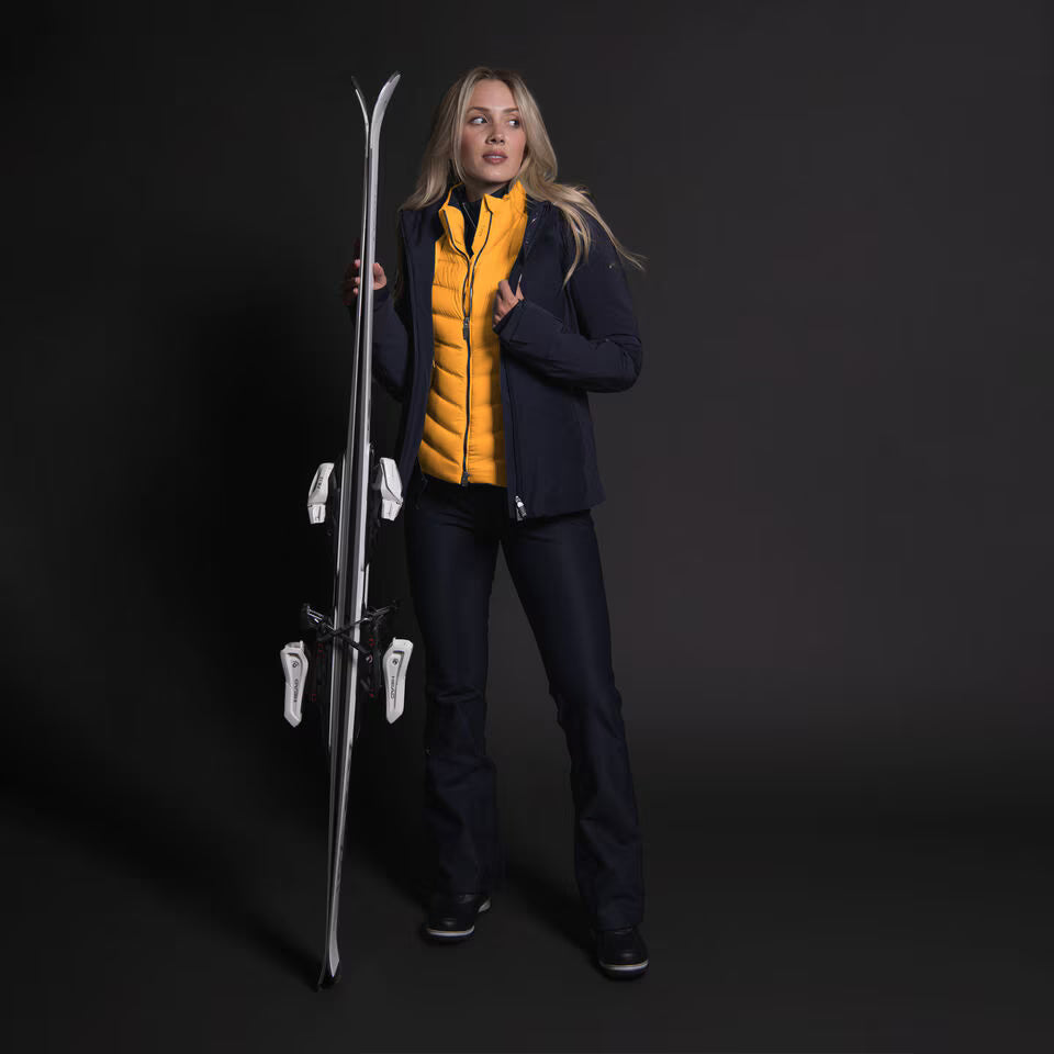 KJUS Women's Sella Jet 2.0 Trousers Skibukser Dame - KJUS Navy