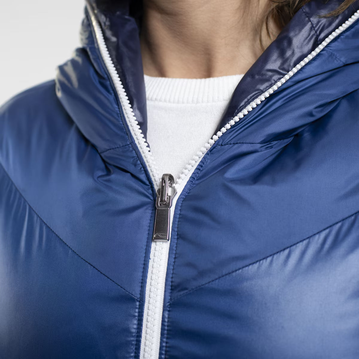 Kjus Women's Women's Backflip Jacket Vendbar Dunjakke Dame - Sapphire/KJUS Navy -