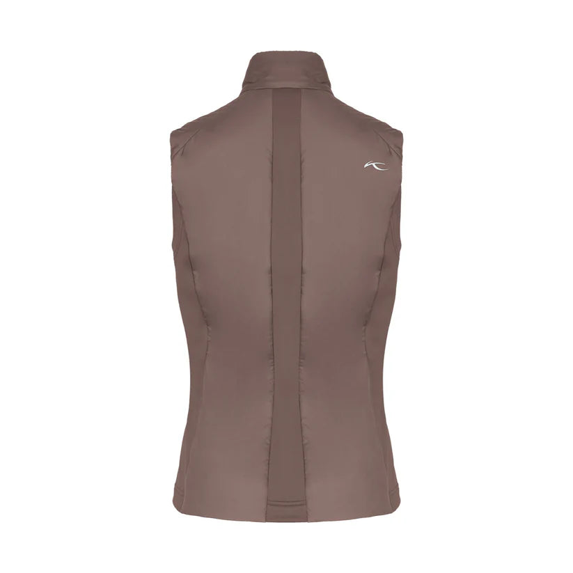 Kjus Women's Radiation Gilet Vest Dame - Willow/White -