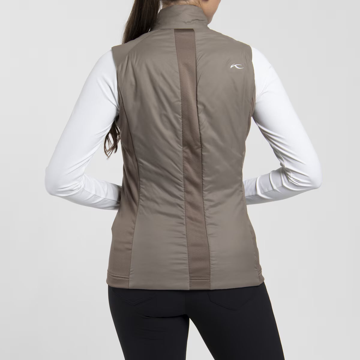 Kjus Women's Radiation Gilet Vest Dame - Willow/White -