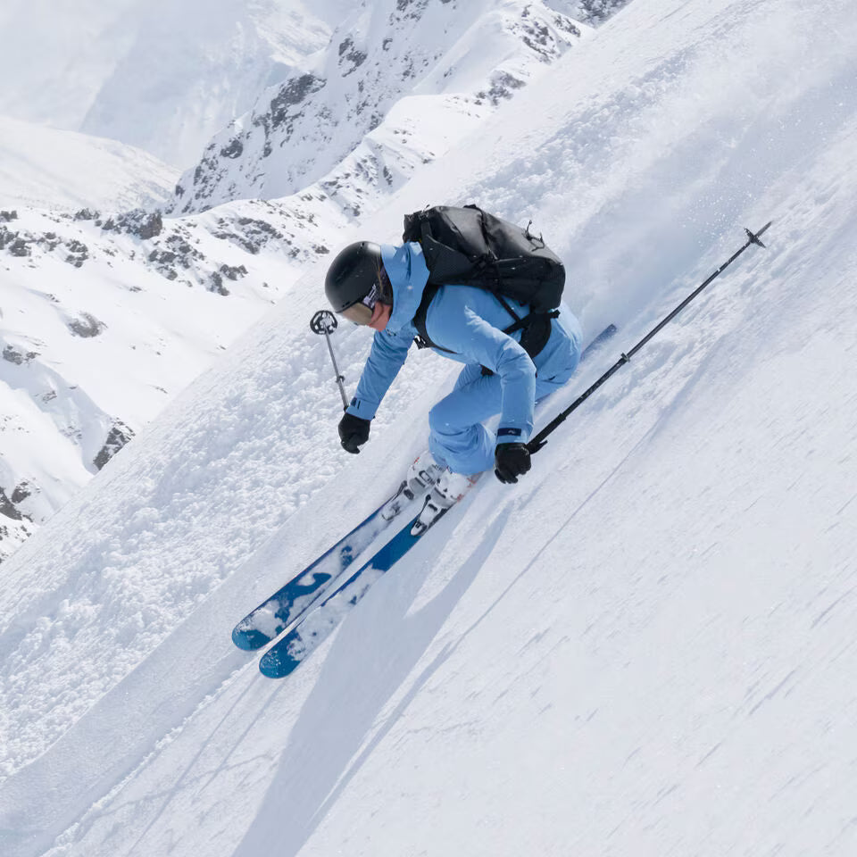 Kjus Women's FRX Summit Shell Jacket Skijakke Dame - Tranquil Blue/Navy -