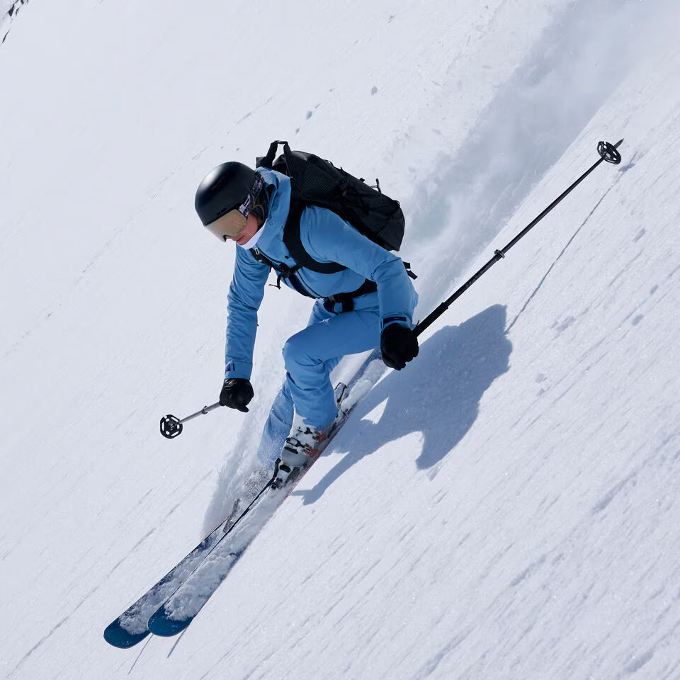 Kjus Women's FRX Summit Shell Jacket Skijakke Dame - Tranquil Blue/Navy -