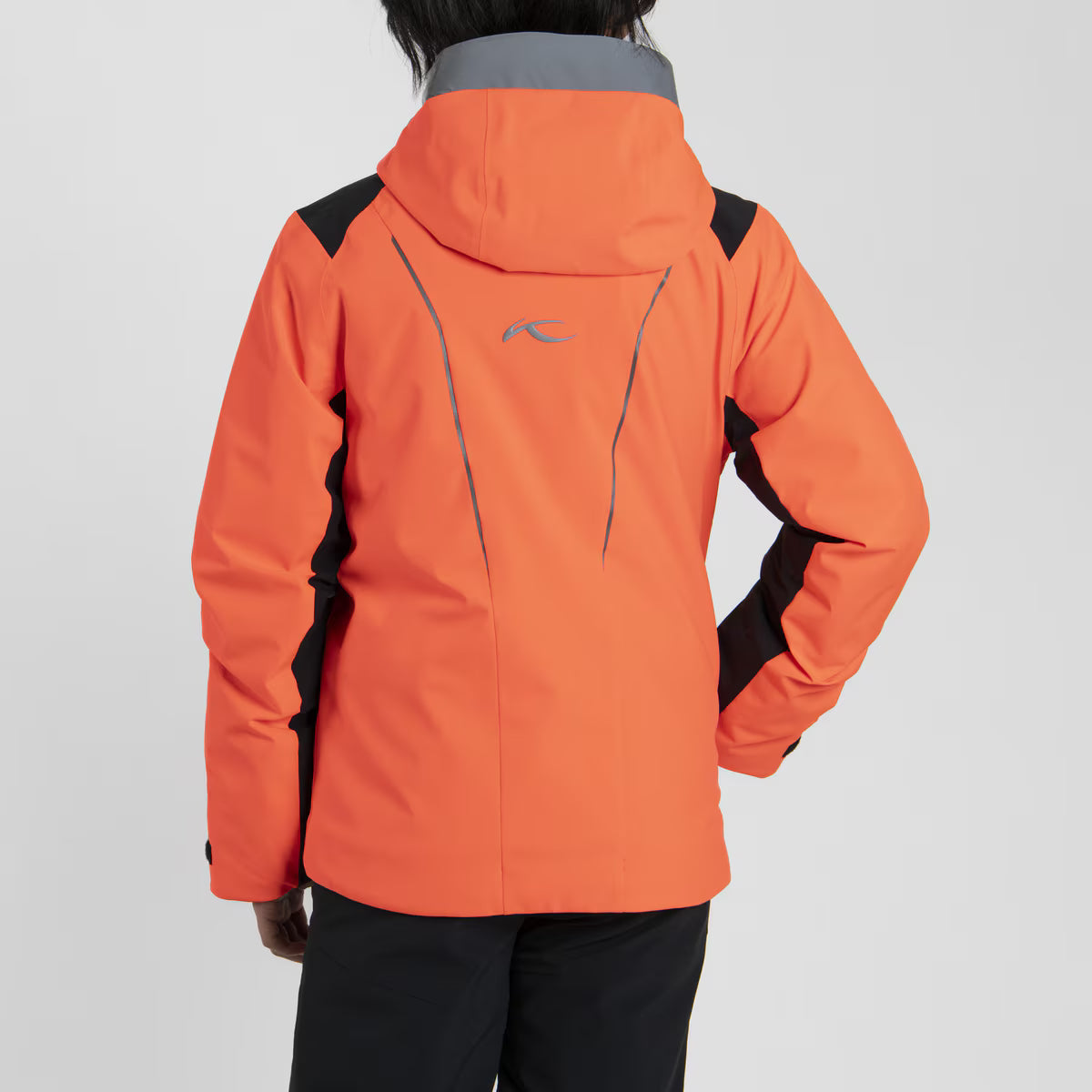 KJUS Boys' Formula Jacket Skijakke Børn - Solar Flare/Black