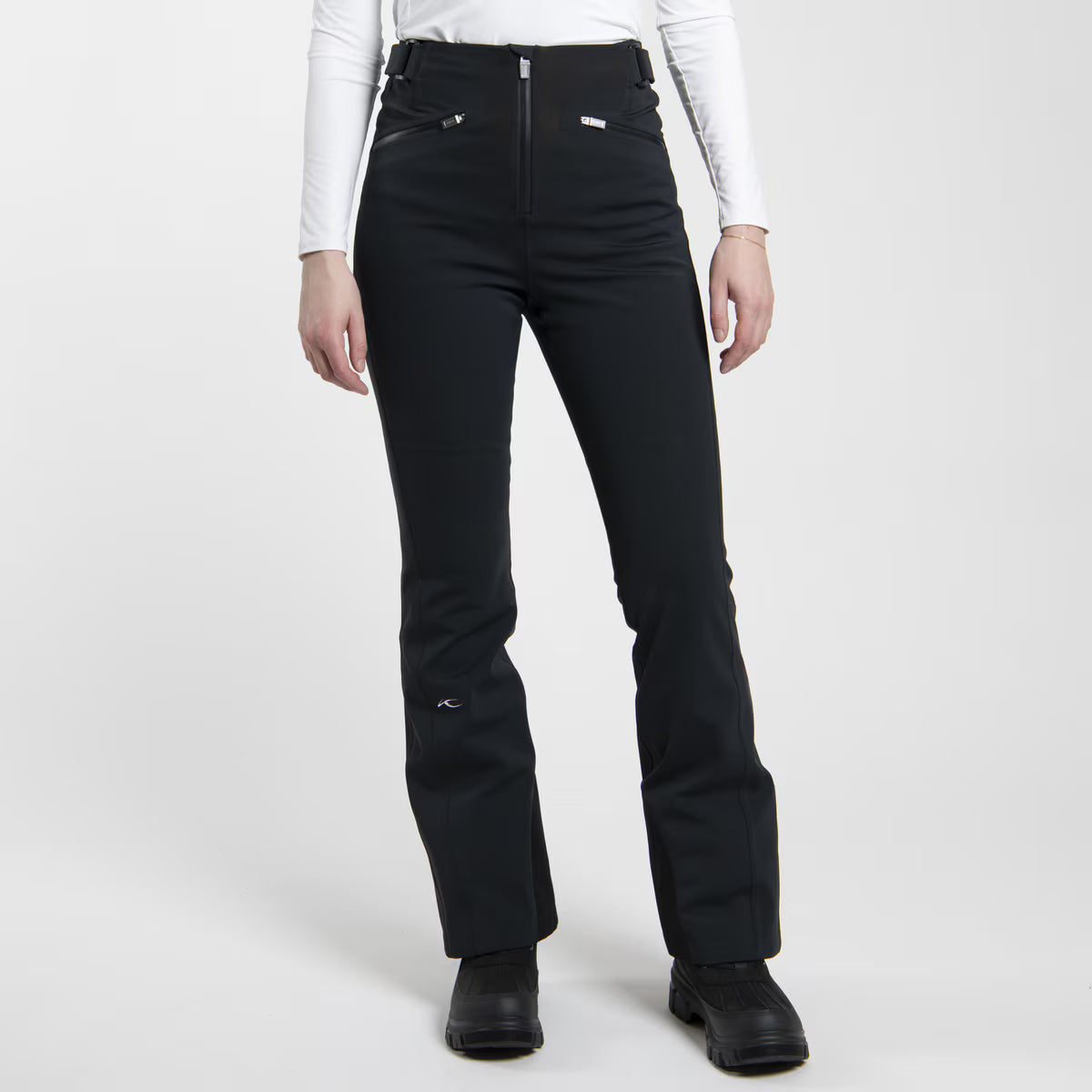 KJUS Women's Core Embrace Pants Skibukser Dame - Black - Black