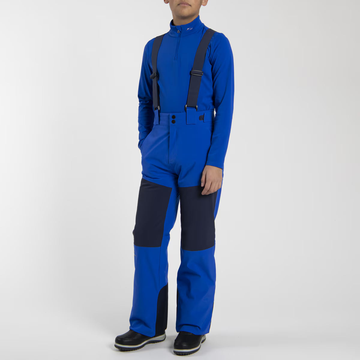 KJUS Boys' Vector Max Trousers Skibukser Børn - Trailblazer/Atlanta Blue