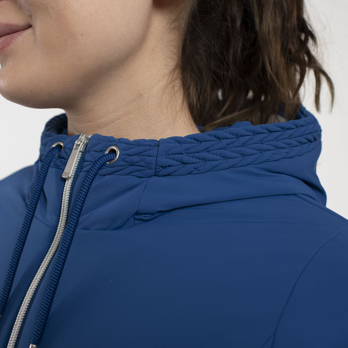 Kjus Women's Elevation Hood Jacket Jakke Dame - Sapphire -