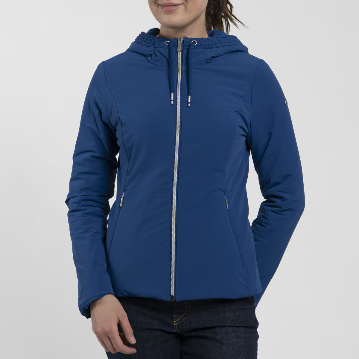 Kjus Women's Elevation Hood Jacket Jakke Dame - Sapphire - Sapphire
