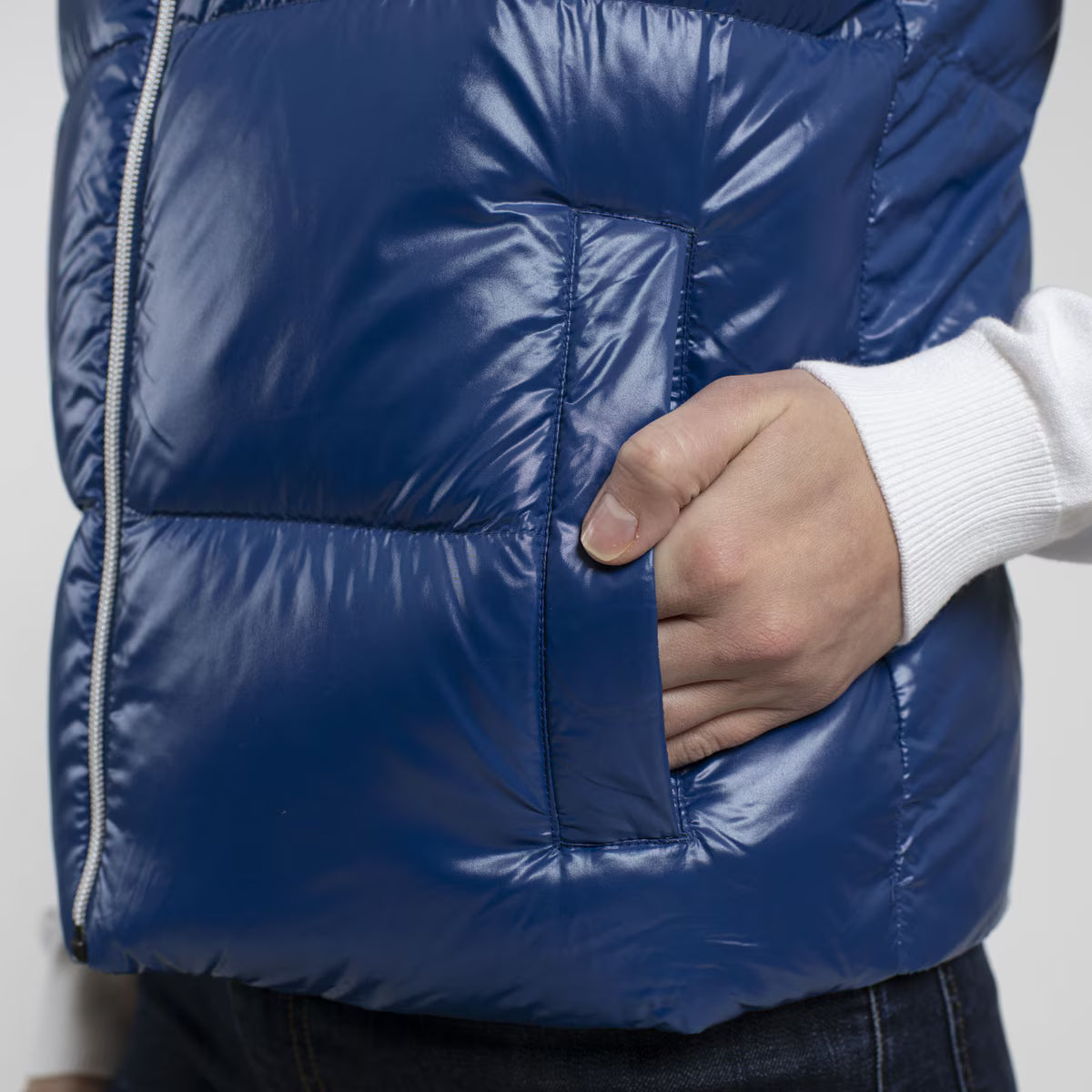 Kjus Women's Vivi Shine Gilet Dunvest Dame - Sapphire -