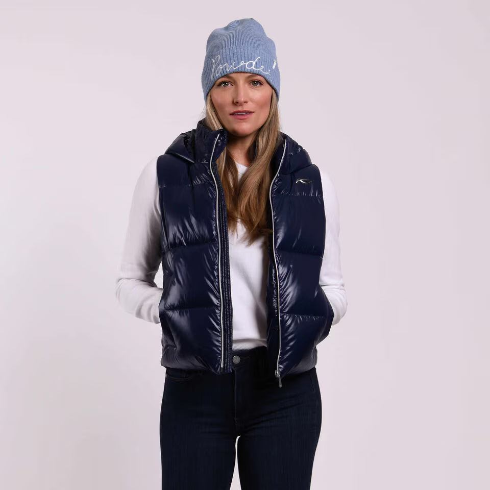 Kjus Women's Vivi Shine Gilet Dunvest Dame - KJUS Navy - KJUS Navy
