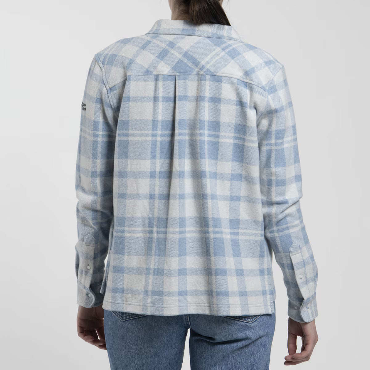 Kjus Women's Yellowstone Shirt Skjorte Dame - Tranquil Blue/White -
