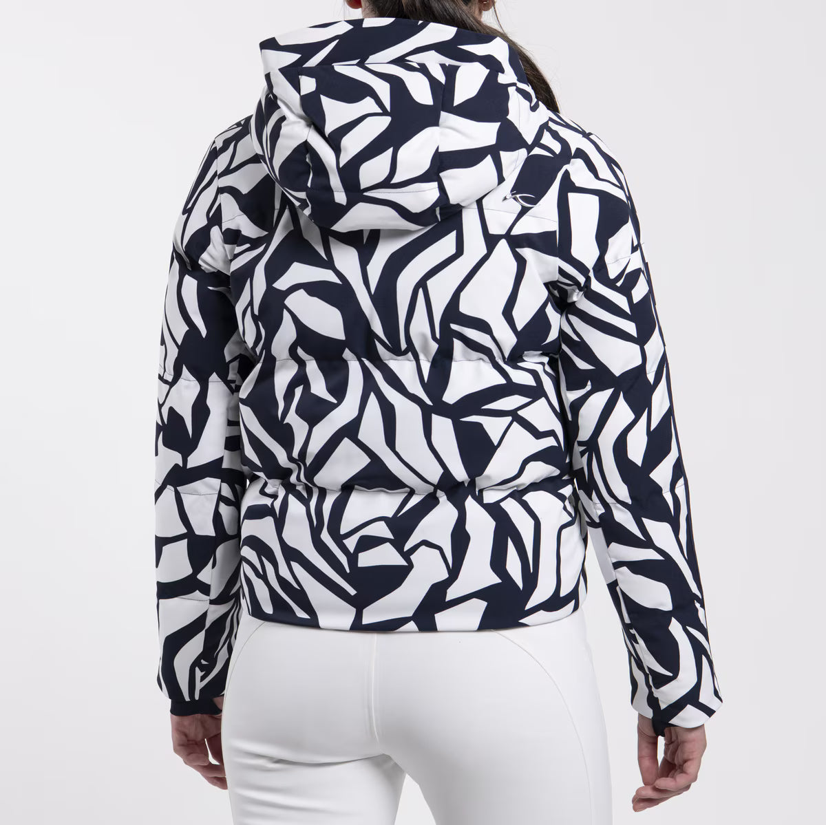 Kjus Women's Twilight Jacket Skijakke Dame - Navy/White