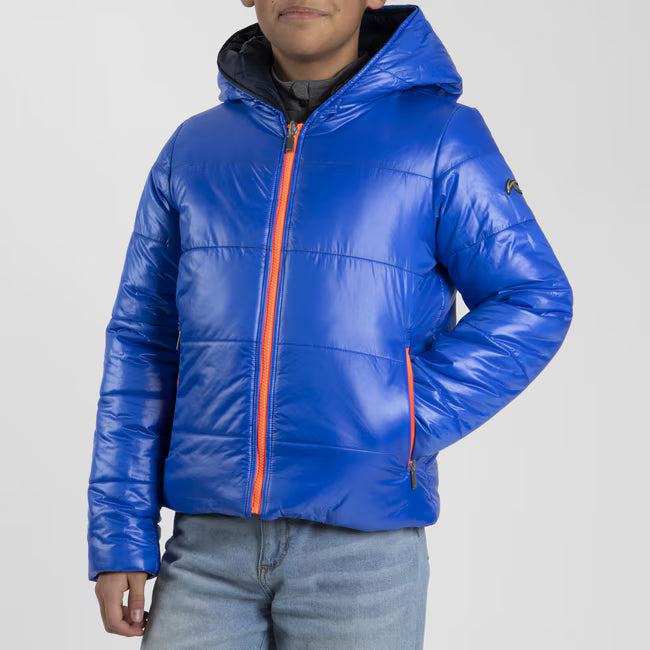Kjus Juniors Backflip Jacket - Trailblazer/Atlanta Blue - Trailblazer Atlanta Blue 152