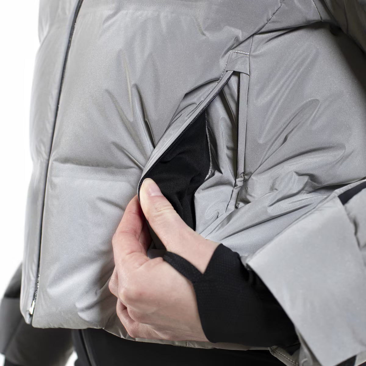 Kjus Women's Reflect Jacket Skijakke Dame - Reflective/Black