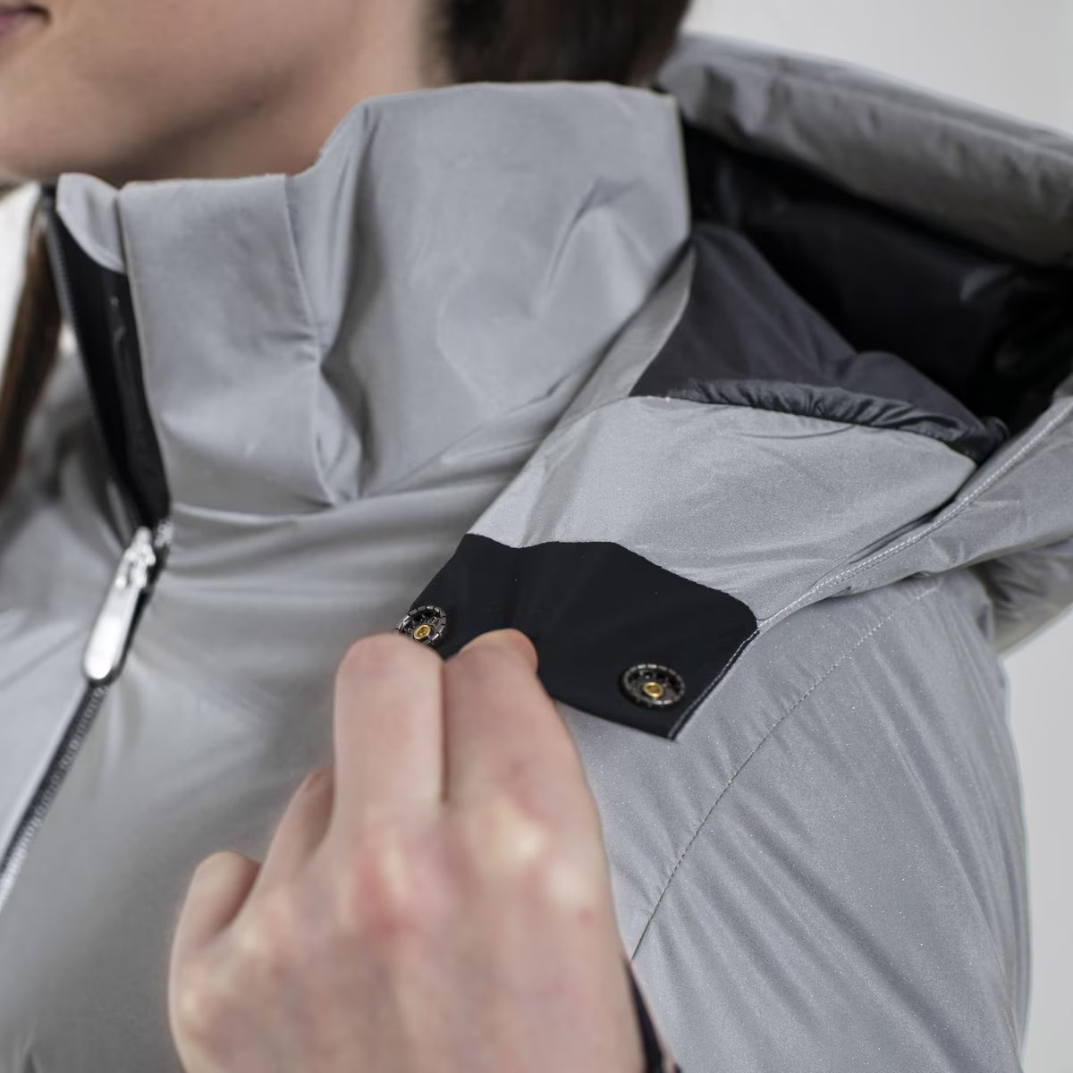 Kjus Women's Reflect Jacket Skijakke Dame - Reflective/Black