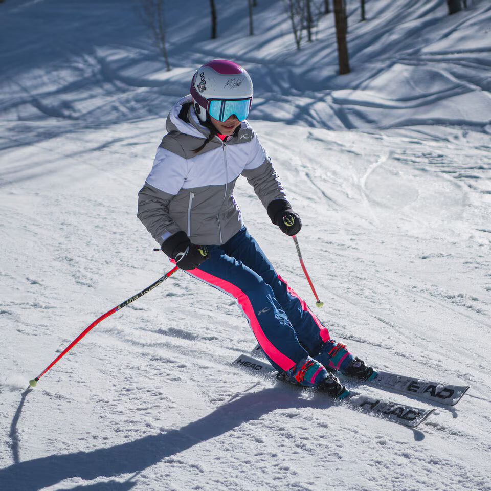 Kjus Girls' Reflect Jacket - Reflective/White -