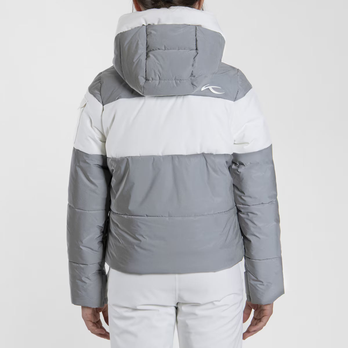 Kjus Girls' Reflect Jacket - Reflective/White -