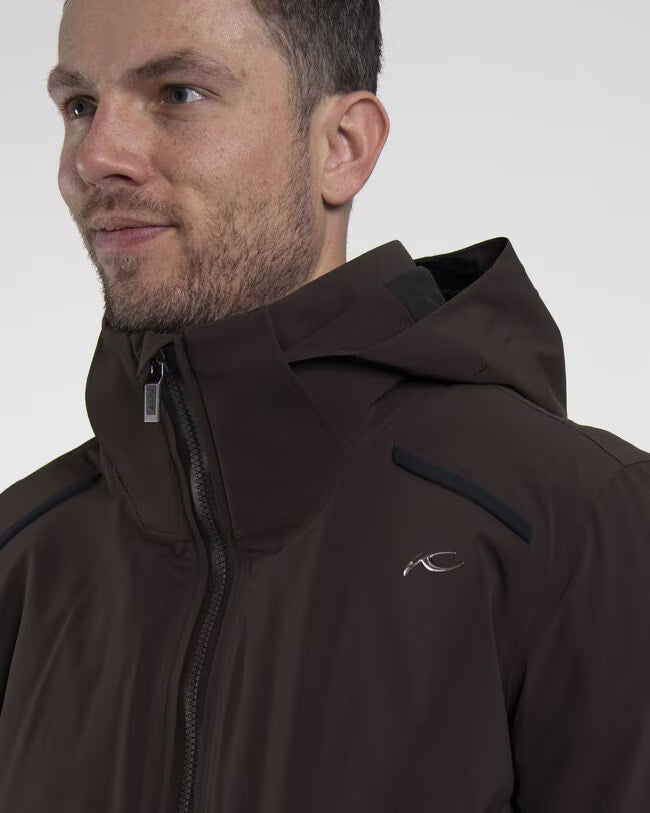 Kjus Men's Cirque Jacket Skijakke Herre - Espresso/Black