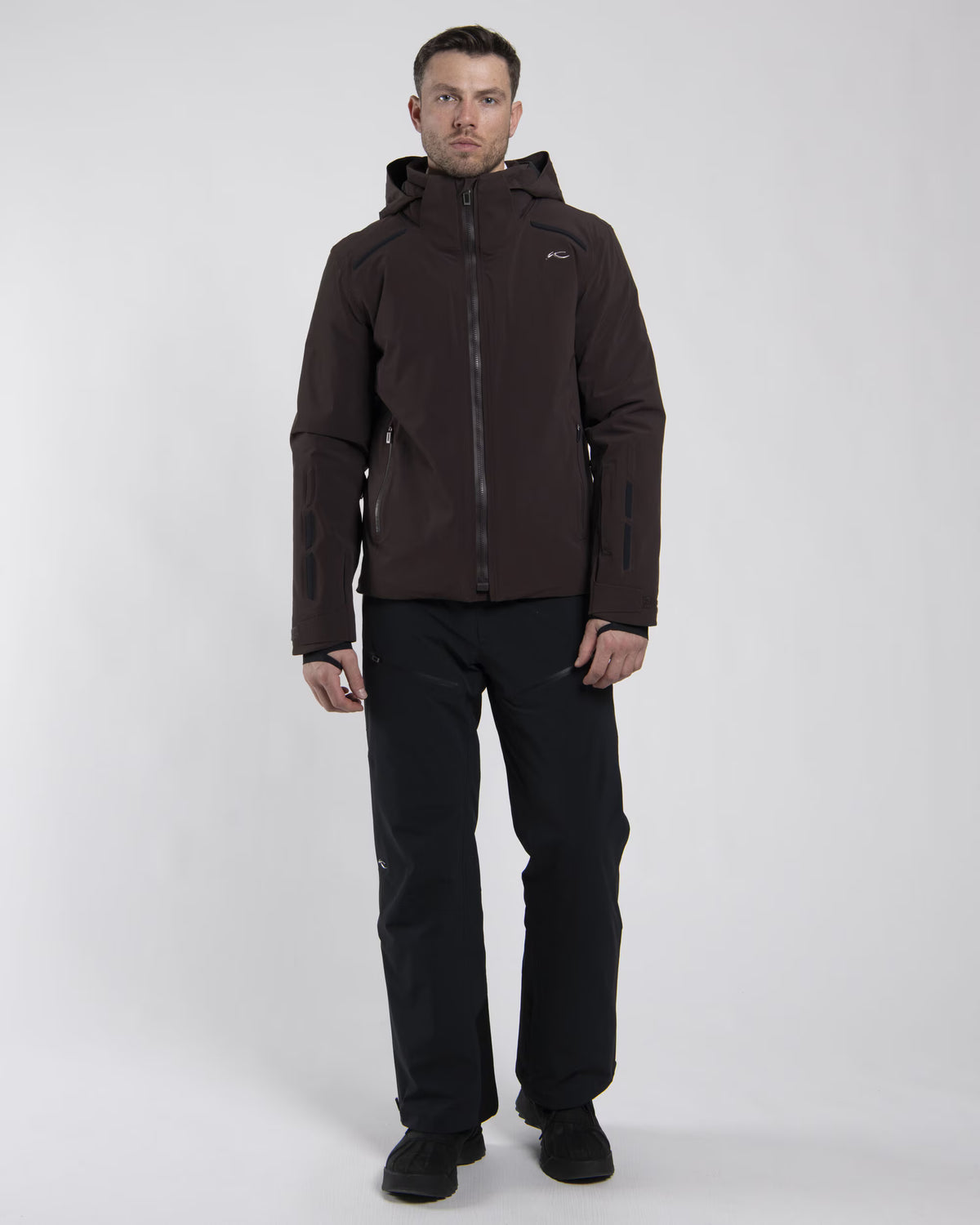Kjus Men's Cirque Jacket Skijakke Herre - Espresso/Black