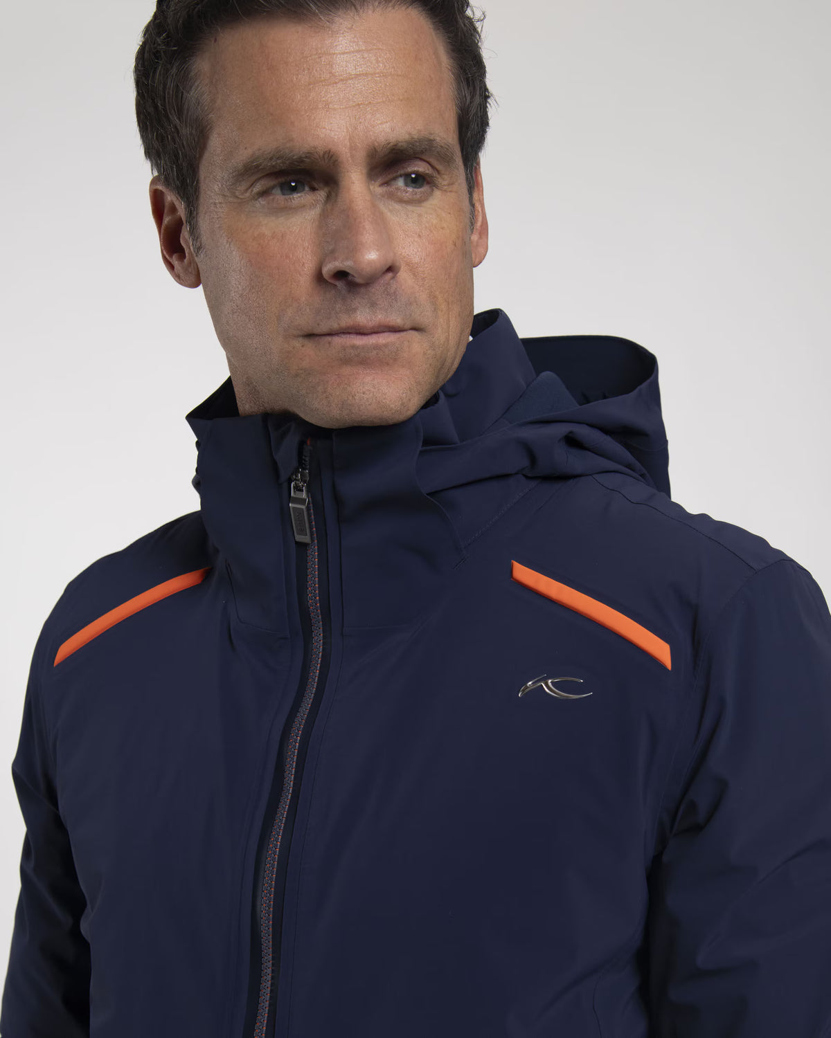 Kjus Men's Cirque Jacket Skijakke Herre - KJUS Navy/KJUS Orange - - K01133_K0113305_D02