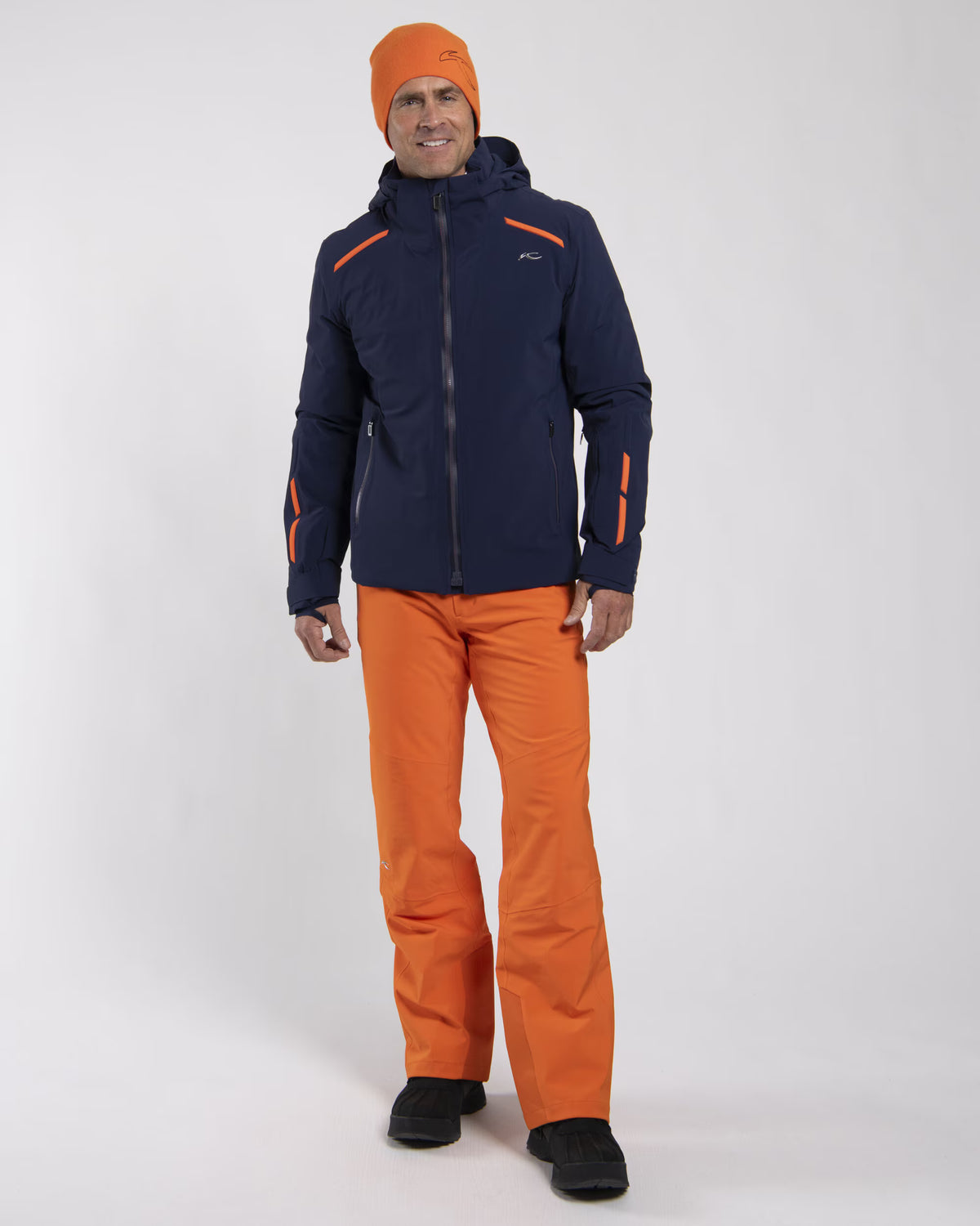 Kjus Men's Cirque Jacket Skijakke Herre - KJUS Navy/KJUS Orange - - K01133_K0113305_MF