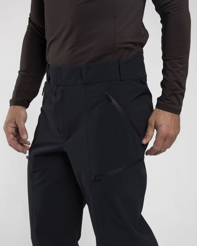 Kjus Men's FRX Lucas Shell Trousers Skibukser Herre - Black