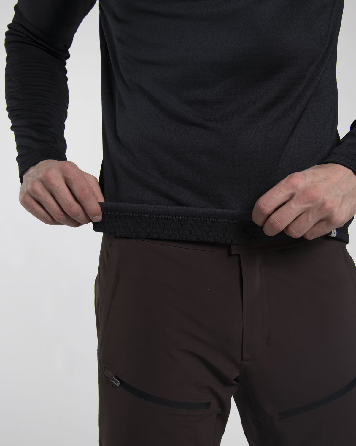 Men's Hydro Midlayer Half-Zip Mellemlag Herre - Black