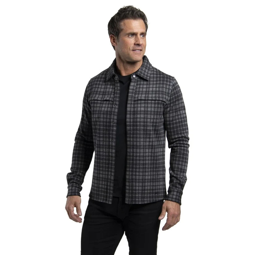 Kjus Men Yellowstone Shirt Skjorte Herre - Pewter/Black - - K01207-K0120704_4