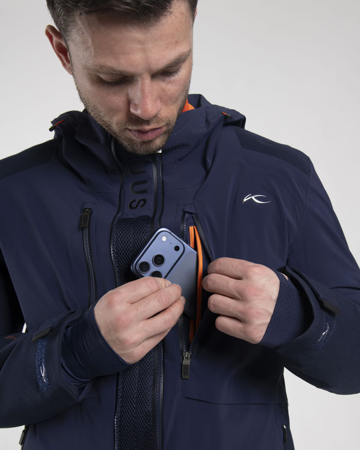 KJUS HexAir Edge Skijakke Herre – KJUS Navy