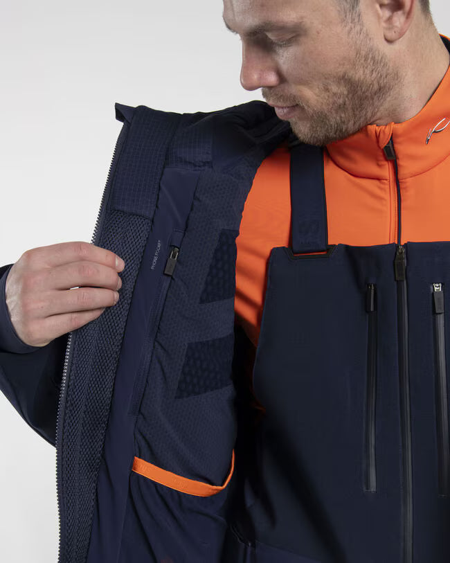 KJUS HexAir Edge Skijakke Herre – KJUS Navy