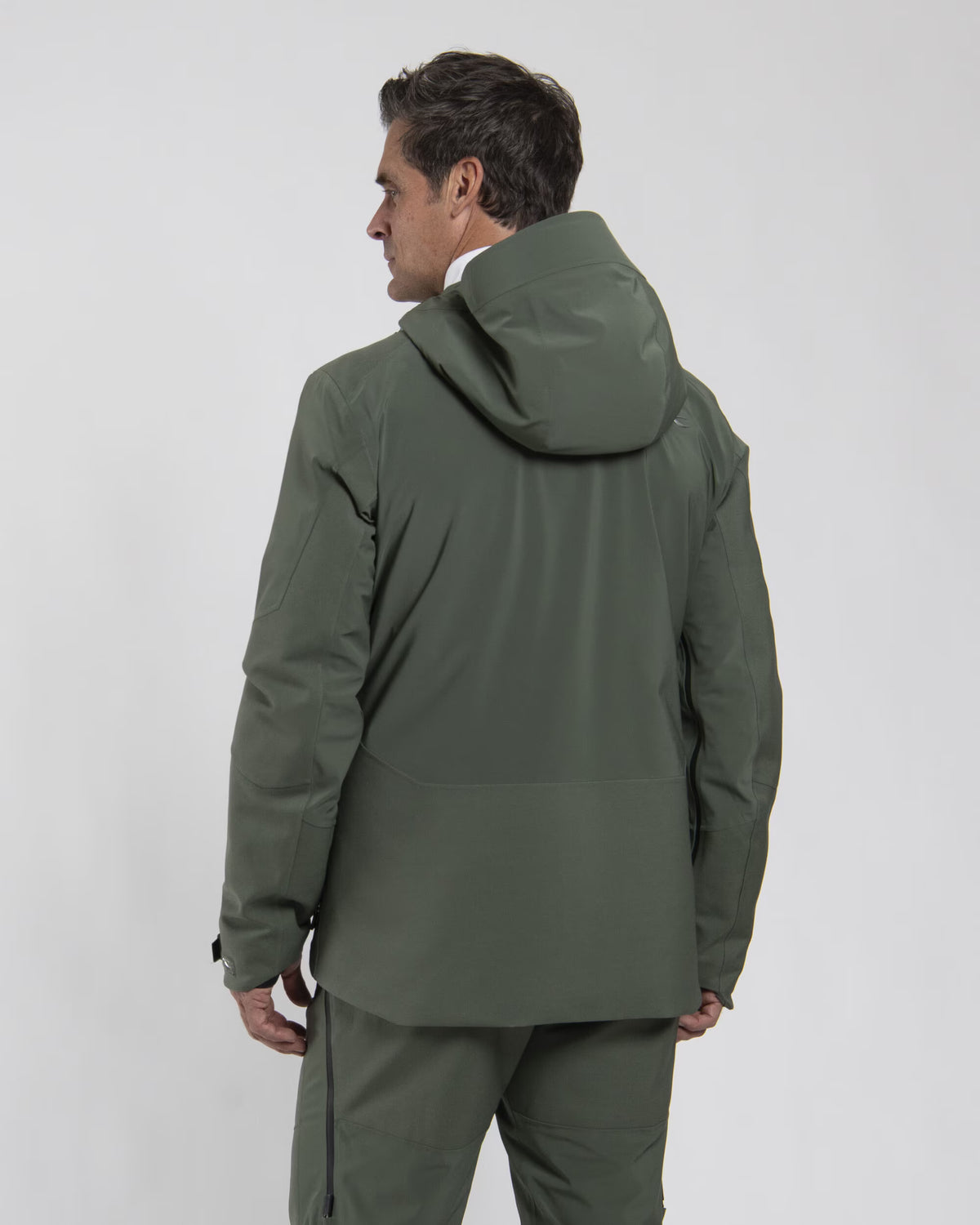 KJUS HexAir Edge Skijakke Herre – Green Slate/Black