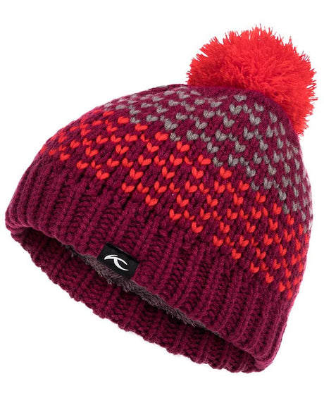 Kjus Juniors Flow Beanie Hue Børn - Purple Berry - Purple Berry