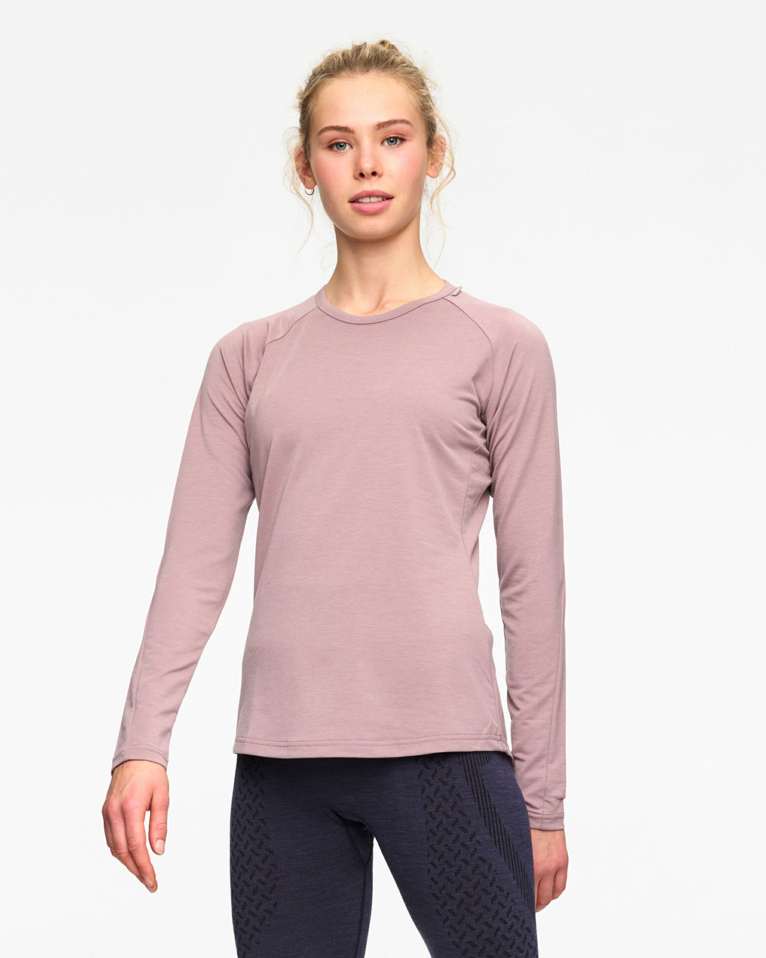 Kari Traa Aada Long Sleeve Langærmet Trøje - Taupe -