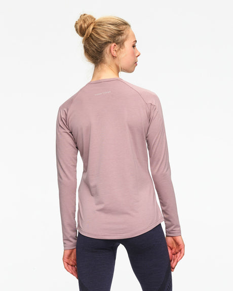 Kari Traa Aada Long Sleeve Langærmet Trøje - Taupe -