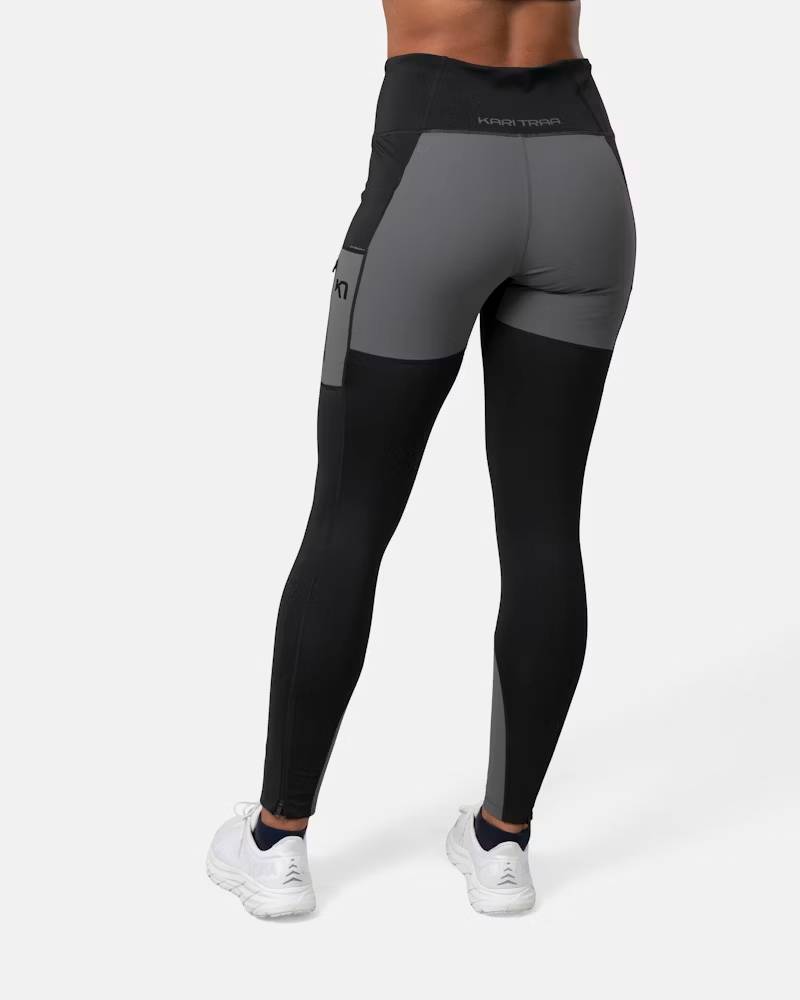 Kari Traa Ane High Waist Tights Dame - Black -