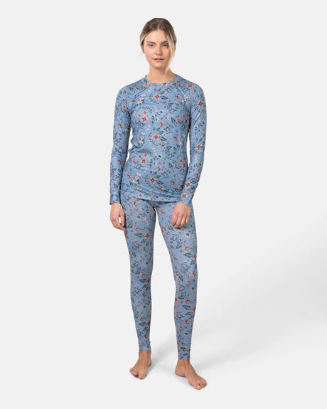 Kari Traa Fryd Long Sleeve Baselayer Skiundertrøje Dame - Iris -
