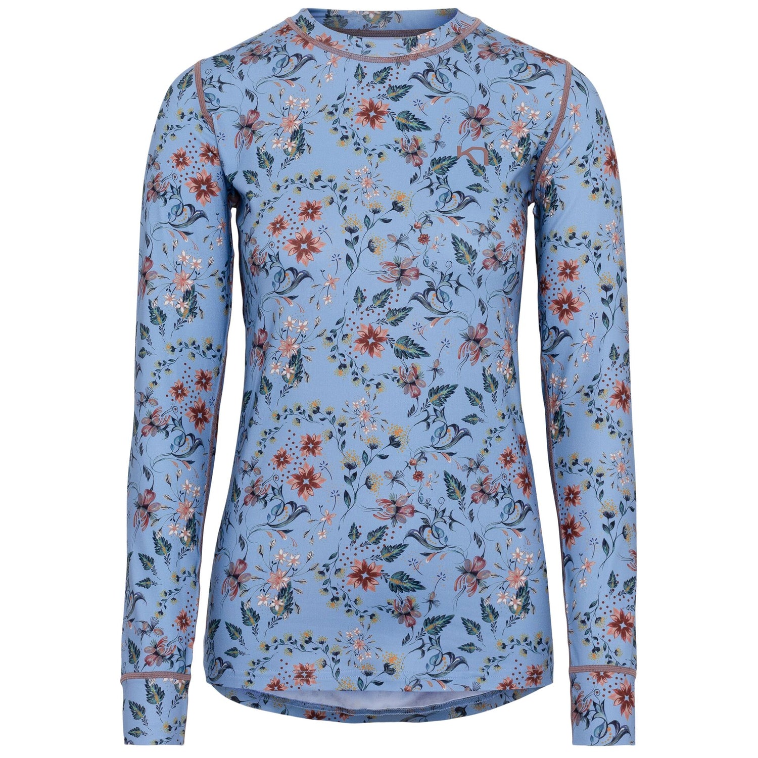 Kari Traa Fryd Long Sleeve Baselayer Skiundertrøje Dame - Iris -