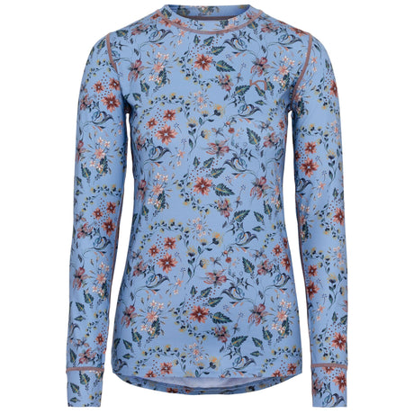 Kari Traa Fryd Long Sleeve Baselayer Skiundertrøje Dame - Iris -